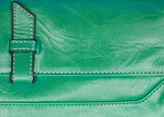 green Leather background