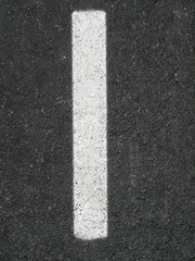 White line