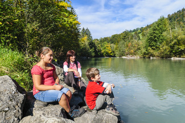 Herbstgenuß am Fluß