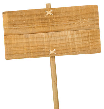 Naklejki panneau en bois vide, wooden sign