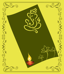 Ganesha Diwali Greeting