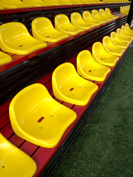 seat in football field
