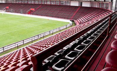 Obraz premium seat in football field