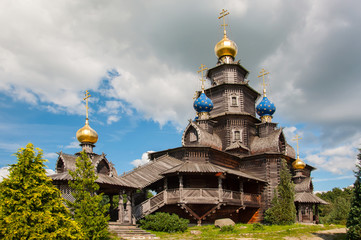 Wooden Russian church