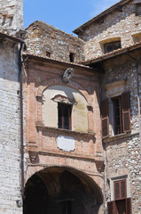 Alleyway. Narni. Umbria. Italy.