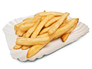Schale mit Pommes