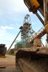 Fototapeta na wymiar South CROFTY Mine