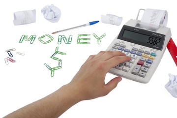 computing money concept