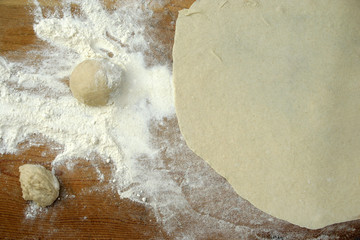 making dough