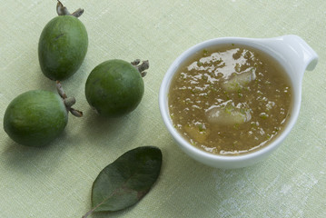 Jam from feijoa