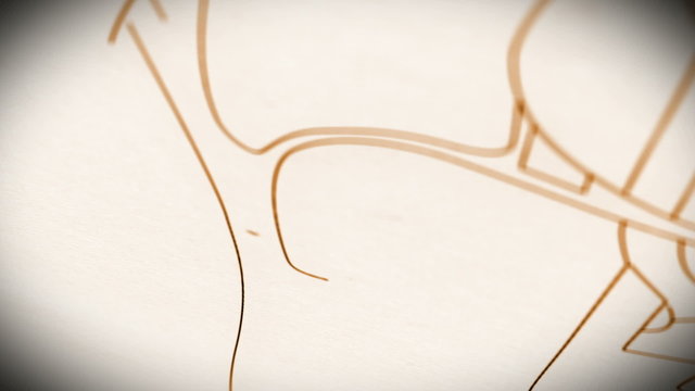 Human Organs structure animation illustration Shallow Depth of F