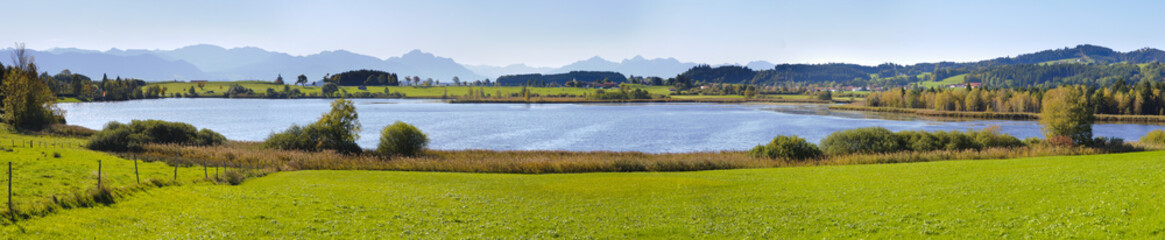 Panorama landscape in Bavaria