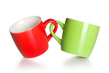 two coupled coffee mugs