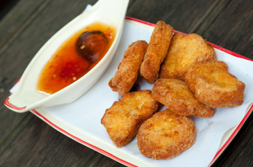 chicken dippers or nuggets