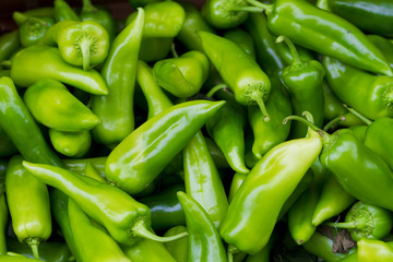 Green peppers