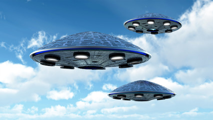 UFO in the sky - 45766235