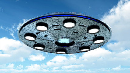 UFO in the sky - 45766238