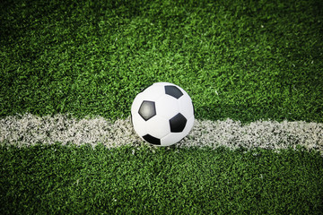 football on green grass