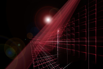 futuristic background design illustration