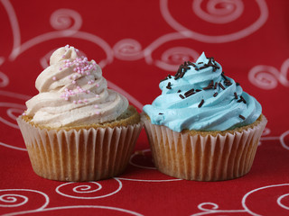 Two cupcakes