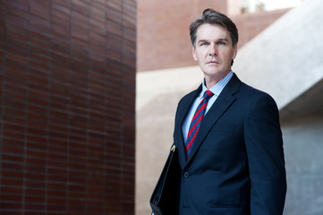 portrait of a mature businessman