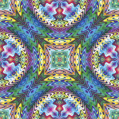 Magic Indian vector pattern