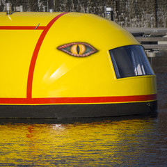 Yellow Submarine in Docklands Liverpool