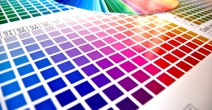 Farbpalette digitaldruck CMYK