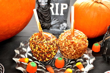 Halloween; Delicious Candied Apples