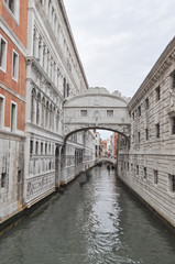 Fototapeta na wymiar Bridge of Sighs Venice
