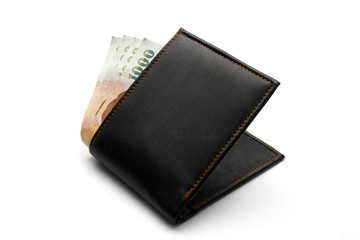 leather wallet