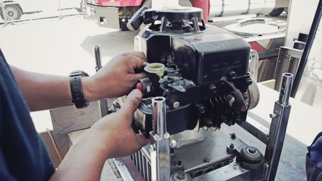 Fixing compressor
