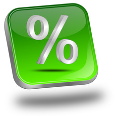 Button mit Prozent Symbol