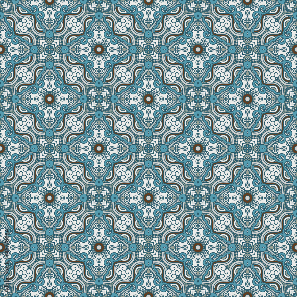 Poster decorative retro pattern