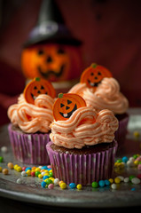 Halloween cupcakes