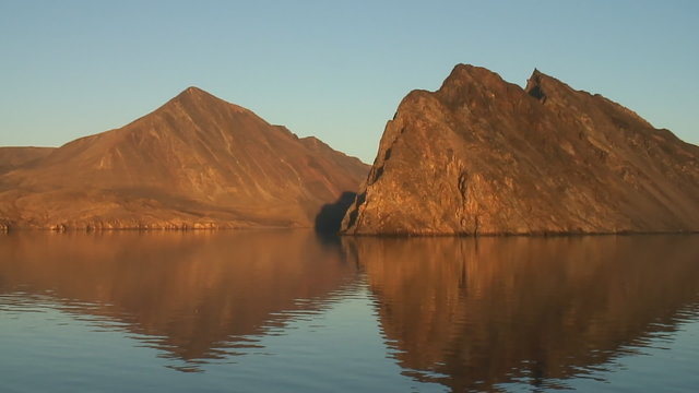 Mountains in the Canadian High Arctic