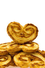 cookies in the form of heart