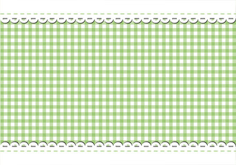 Gr&uuml;ner karierter Hintergrund