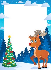 Christmas theme frame 5