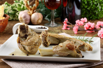 Lamb stew with rosemary