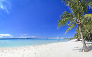 Boracay island white beach philippines