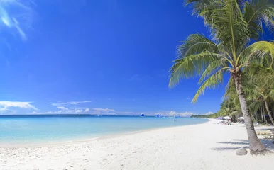 Foto auf Acrylglas Boracay Weißer Strand Boracay Island White Beach Philippinen