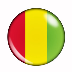 Button flag of Guinea