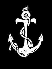 Anchor Mascot Vector Character