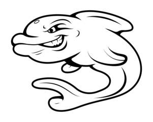 Dolphin Mascot