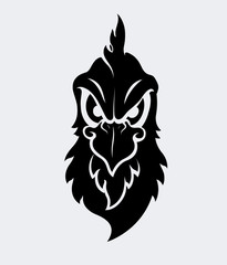 Angry Bird Mascot Vector Character