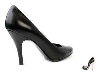 Small and big tall shoes