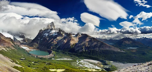 Foto op Plexiglas Cerro Chaltén Mount Fitz Roy, Patagonia, Argentina