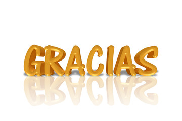 Gracias, thank you