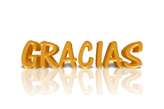 Gracias, thank you